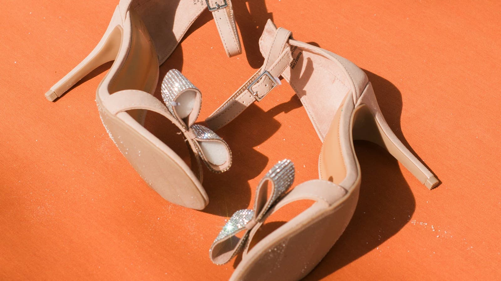gray leather peep toe sandals